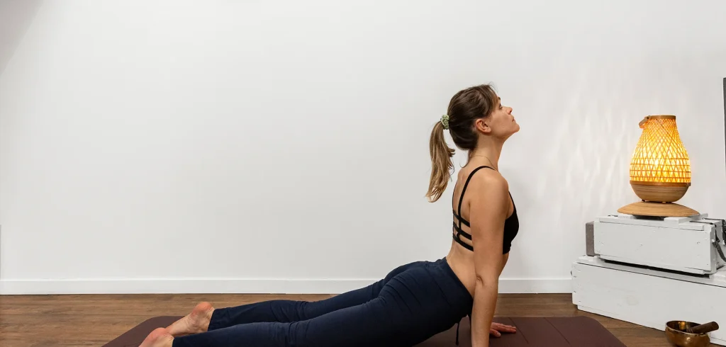 Séance de yoga